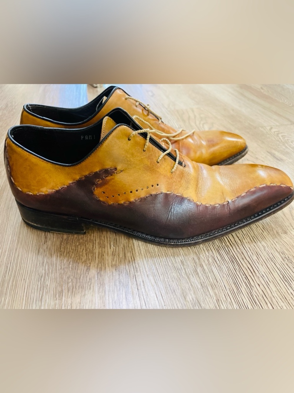 Antonio Meneghetti Men's Handmade Leather Dress shoes made in Italy